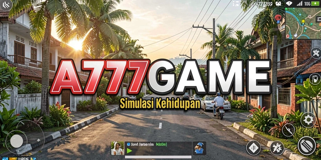 Screenshot gameplay A777GAME yang menunjukkan simulasi kehidupan yang menarik.