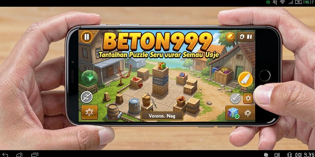 Tangkapan layar BETON999 menampilkan gameplay dengan berbagai teka-teki yang menantang.