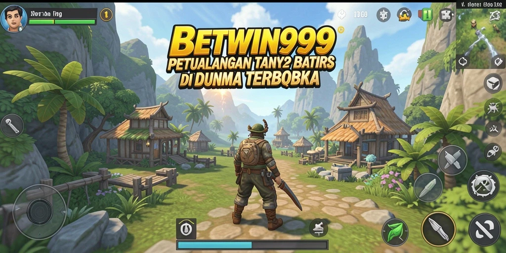 Tampilan gameplay BETWIN999 dalam dunia yang terbuka dan interaktif.