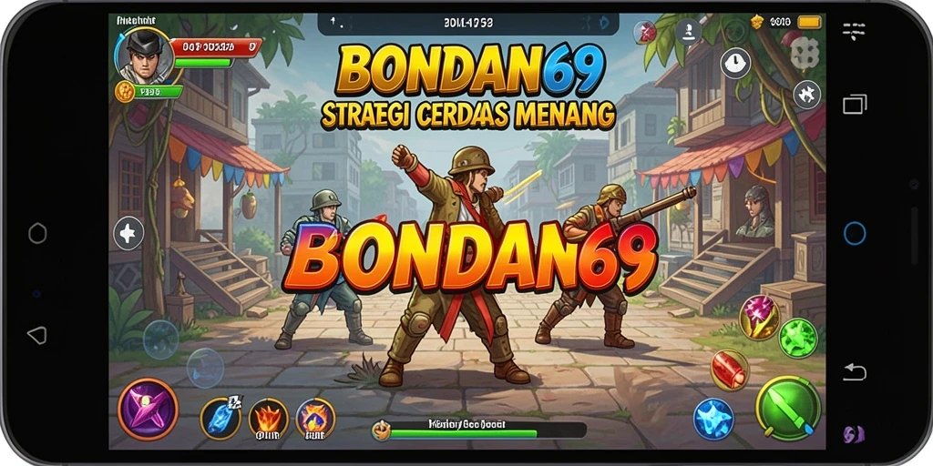 Tampilan gameplay menegangkan dari BONDAN69 yang penuh strategi.