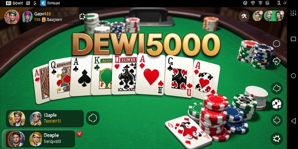 Screenshot gameplay DEWI5000 yang seru dan interaktif.