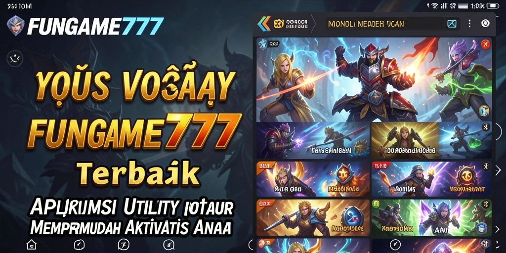 Screenshot FUNGAME777 yang menampilkan fitur pengingat dan kalender.