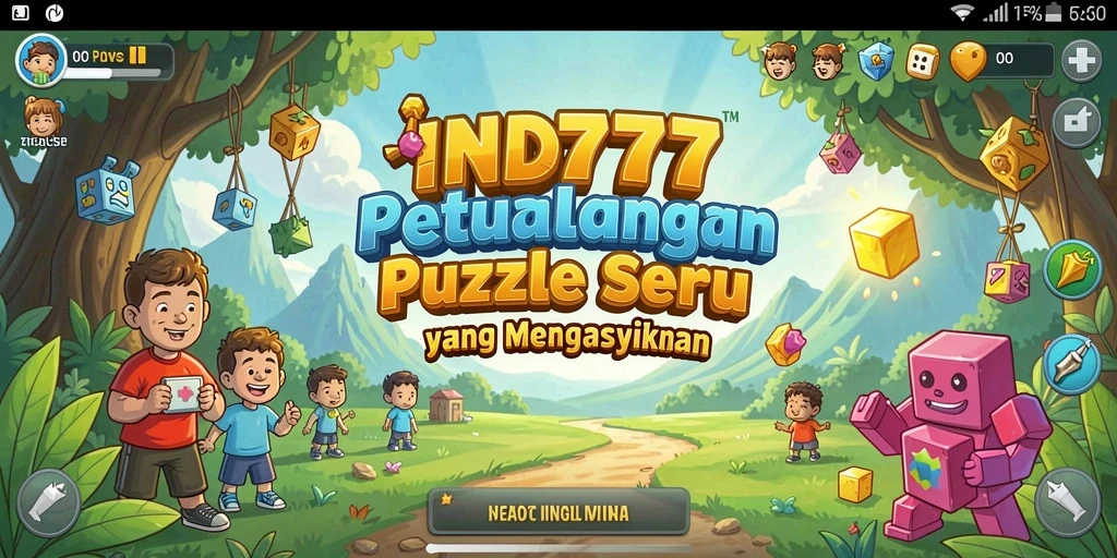 Tampilan menarik dari gameplay IND777 dengan berbagai tantangan Puzzle.
