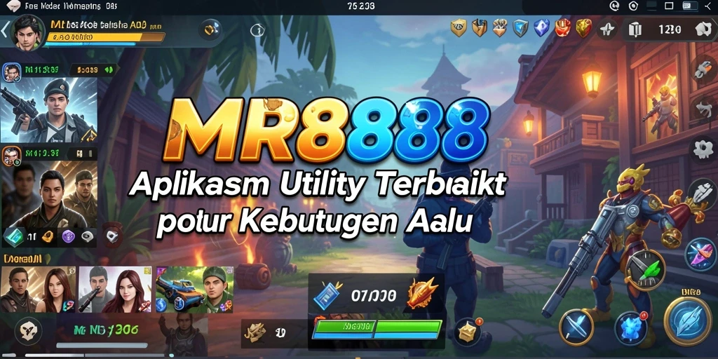 Tampilan screenshot utama MR888 dengan fitur pengelolaan tugas yang intuitif.