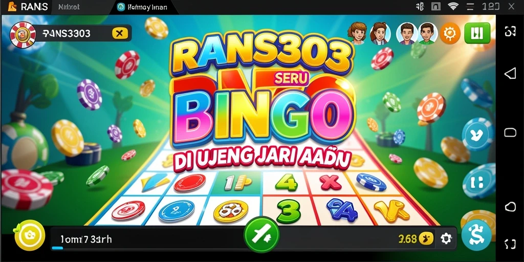Tampilan gameplay Bingo yang menarik di RANS303.