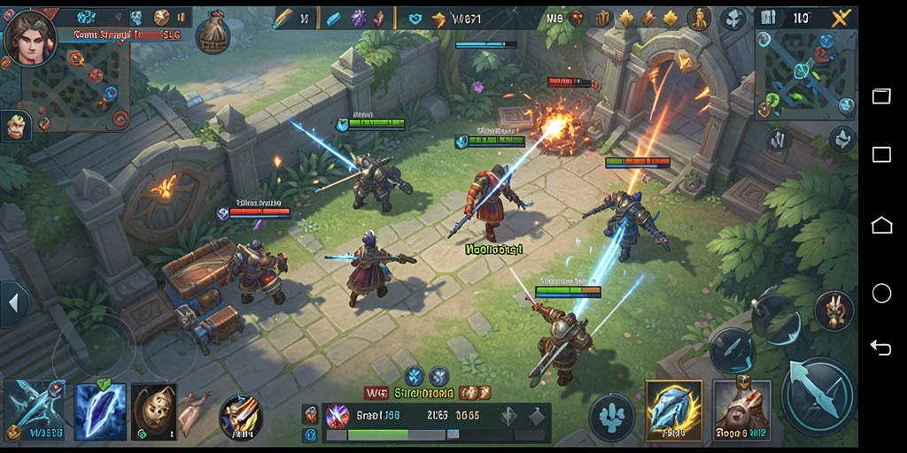 Tampilan gameplay menarik dan strategi mendalam di W67.